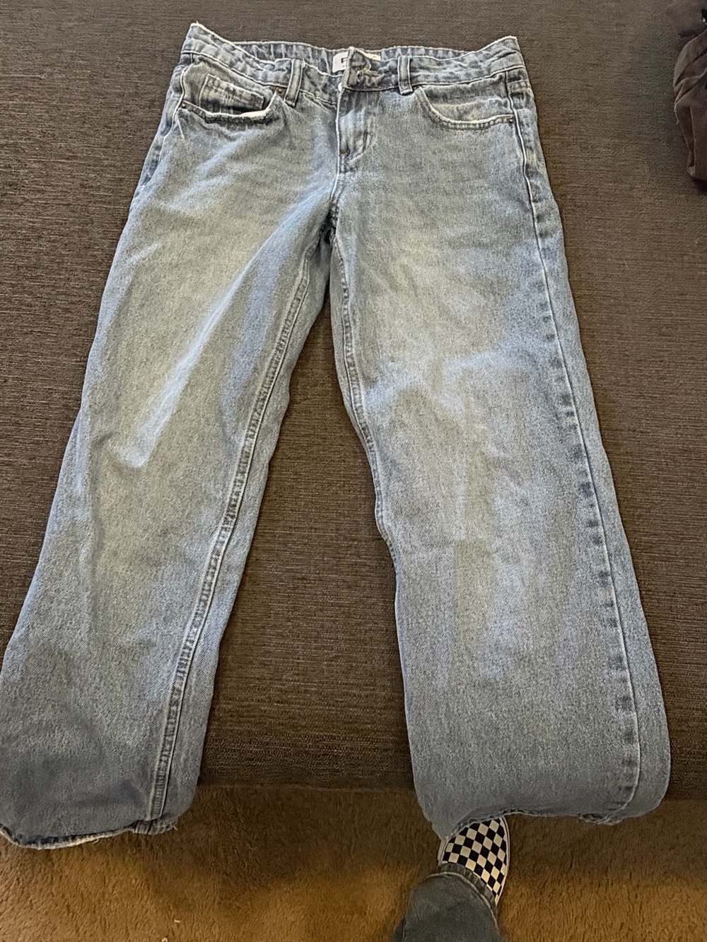 Light Wash Blue Jeans - Classic Straight Fit women